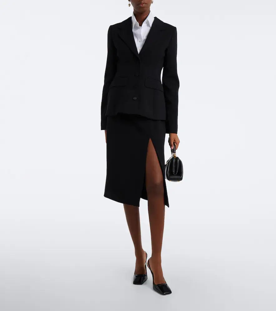 Dolce & Gabbana Virgin wool crêpe blazer | Thumbnail 5 Dolce & Gabbana Virgin wool crêpe blazer | Thumbnail 5