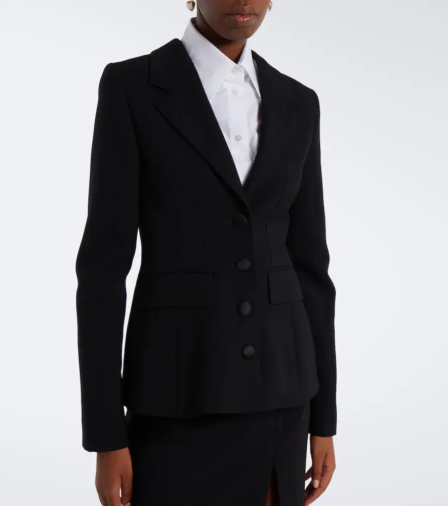 Dolce & Gabbana Virgin wool crêpe blazer | Thumbnail 6 Dolce & Gabbana Virgin wool crêpe blazer | Thumbnail 6