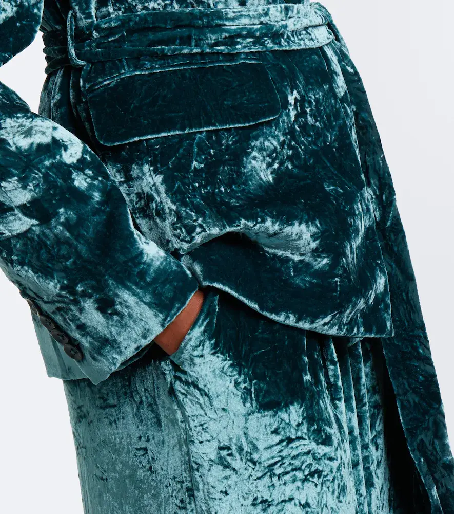 Ulla Johnson Ellery belted velvet blazer | Thumbnail 3 Ulla Johnson Ellery belted velvet blazer | Thumbnail 3