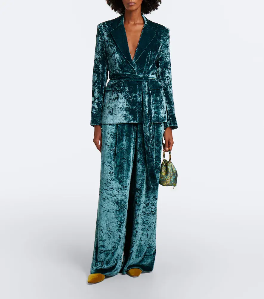 Ulla Johnson Ellery belted velvet blazer | Thumbnail 4 Ulla Johnson Ellery belted velvet blazer | Thumbnail 4