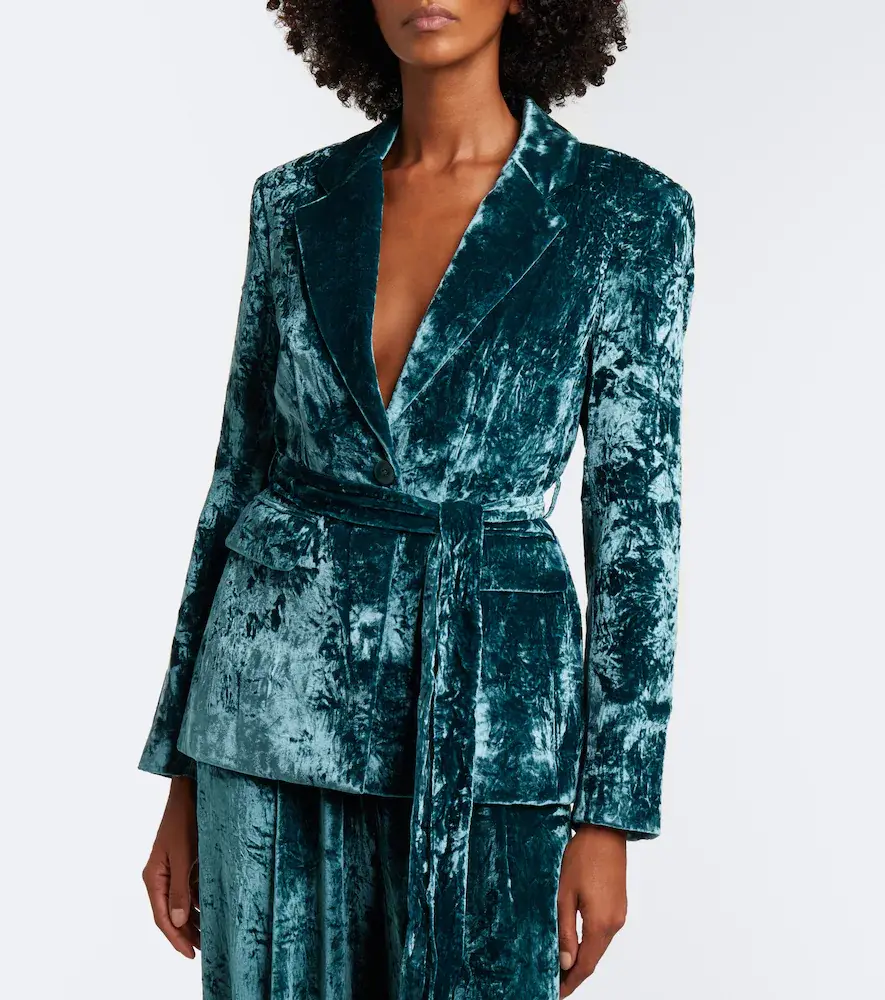 Ulla Johnson Ellery belted velvet blazer | Thumbnail 5 Ulla Johnson Ellery belted velvet blazer | Thumbnail 5