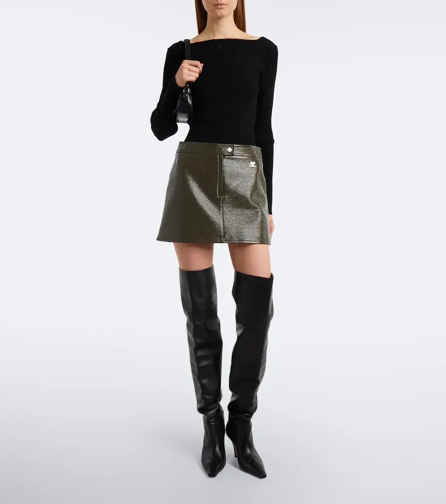 Courrèges Courrèges Ribbed-knit sweater | Thumbnail 4