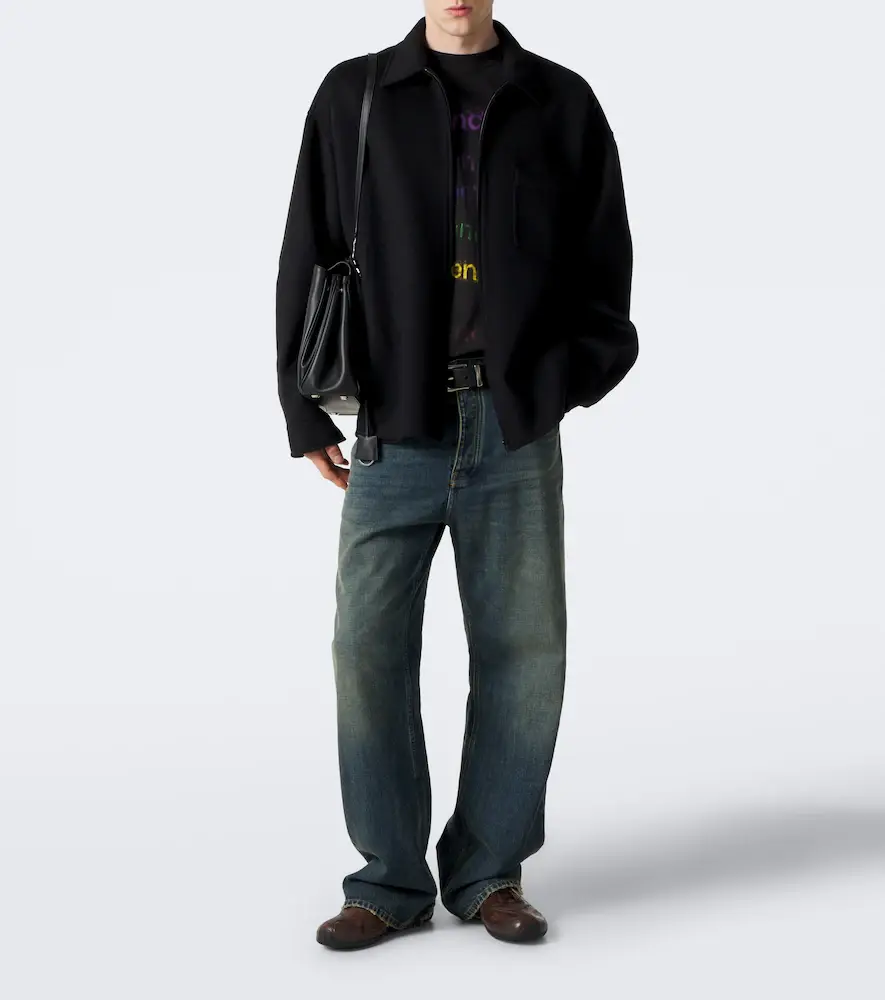 Balenciaga Wool overshirt | Thumbnail 2 Balenciaga Wool overshirt | Thumbnail 2