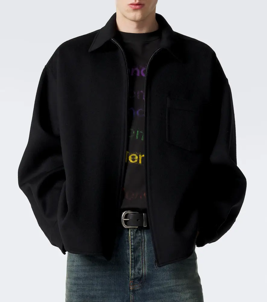 Balenciaga Wool overshirt | Thumbnail 3 Balenciaga Wool overshirt | Thumbnail 3