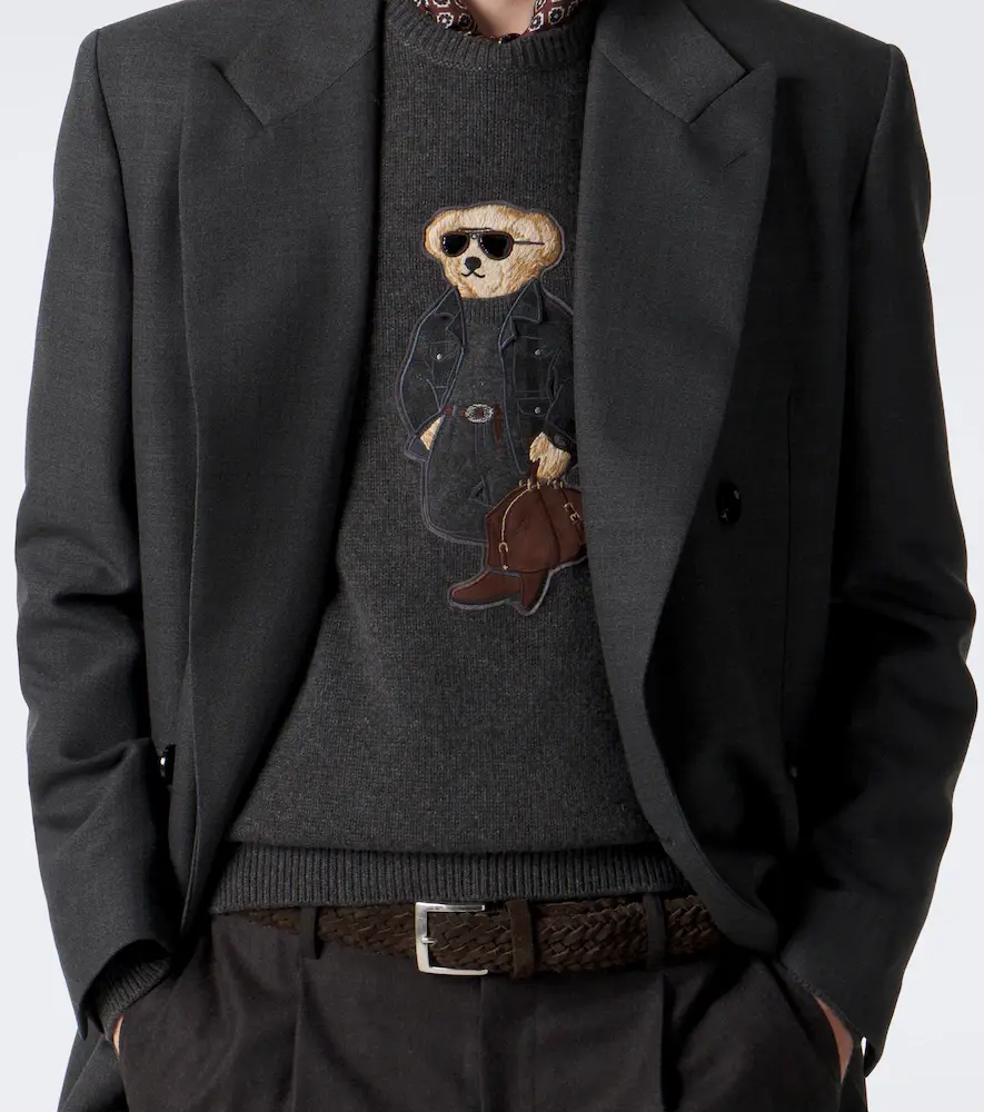 Ralph Lauren Purple Label Polo Bear embroidered sweater | Thumbnail 6 Ralph Lauren Purple Label Polo Bear embroidered sweater | Thumbnail 6