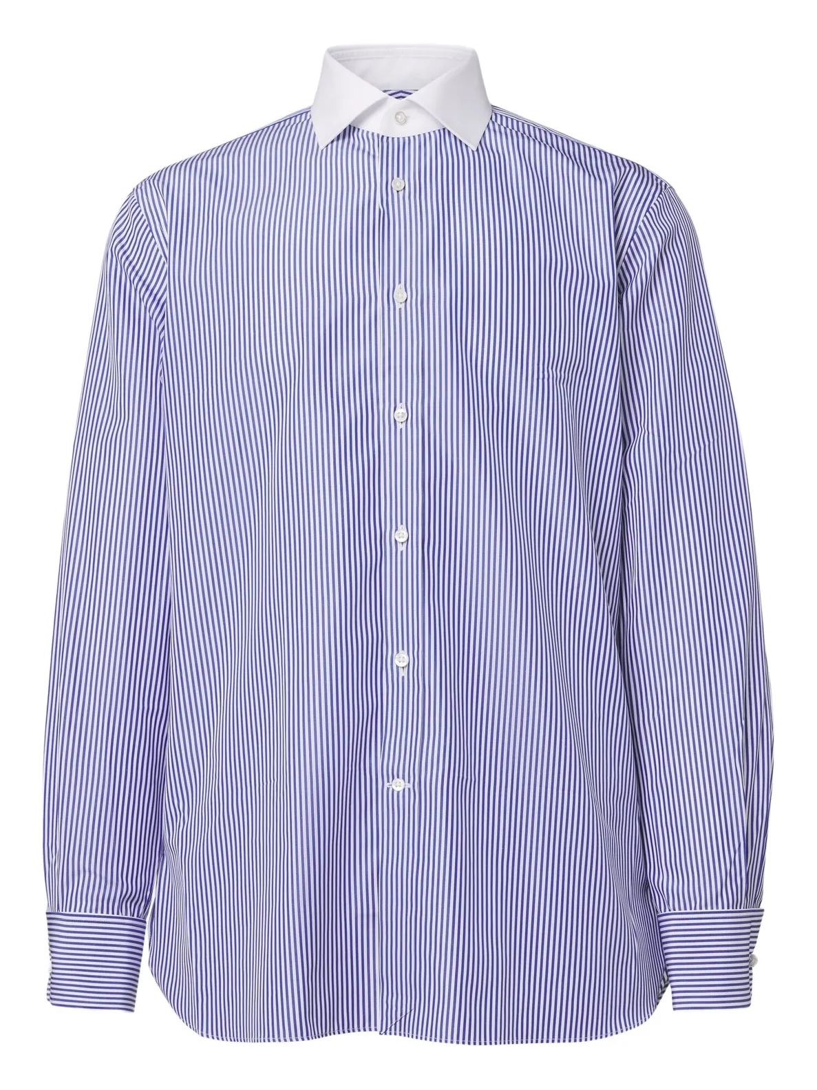 Striped cotton poplin shirt Striped cotton poplin shirt