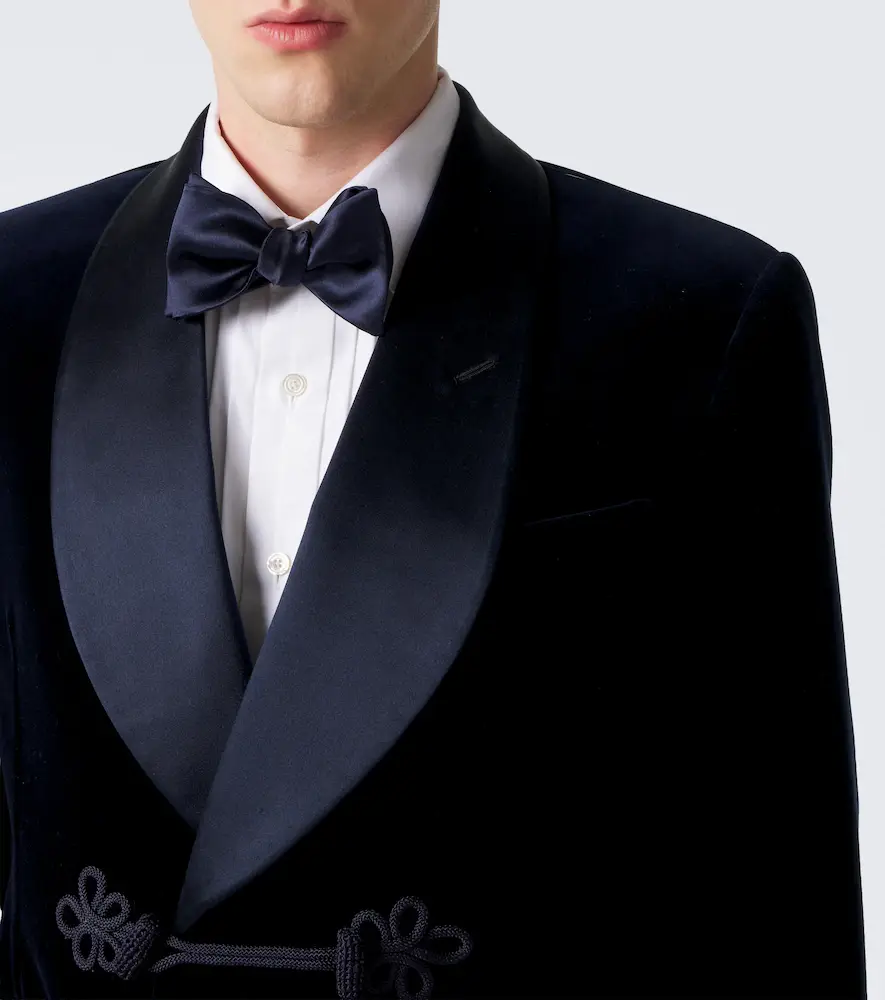 Ralph Lauren Purple Label Double-breasted cotton velvet tuxedo jacket | Thumbnail 5 Ralph Lauren Purple Label Double-breasted cotton velvet tuxedo jacket | Thumbnail 5
