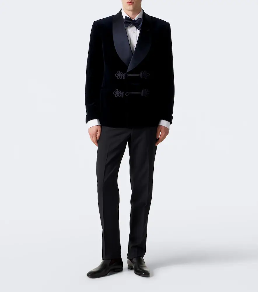 Ralph Lauren Purple Label Double-breasted cotton velvet tuxedo jacket | Thumbnail 6 Ralph Lauren Purple Label Double-breasted cotton velvet tuxedo jacket | Thumbnail 6