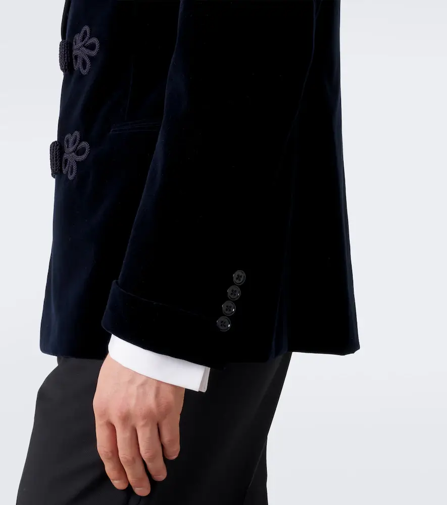 Ralph Lauren Purple Label Double-breasted cotton velvet tuxedo jacket | Thumbnail 8 Ralph Lauren Purple Label Double-breasted cotton velvet tuxedo jacket | Thumbnail 8