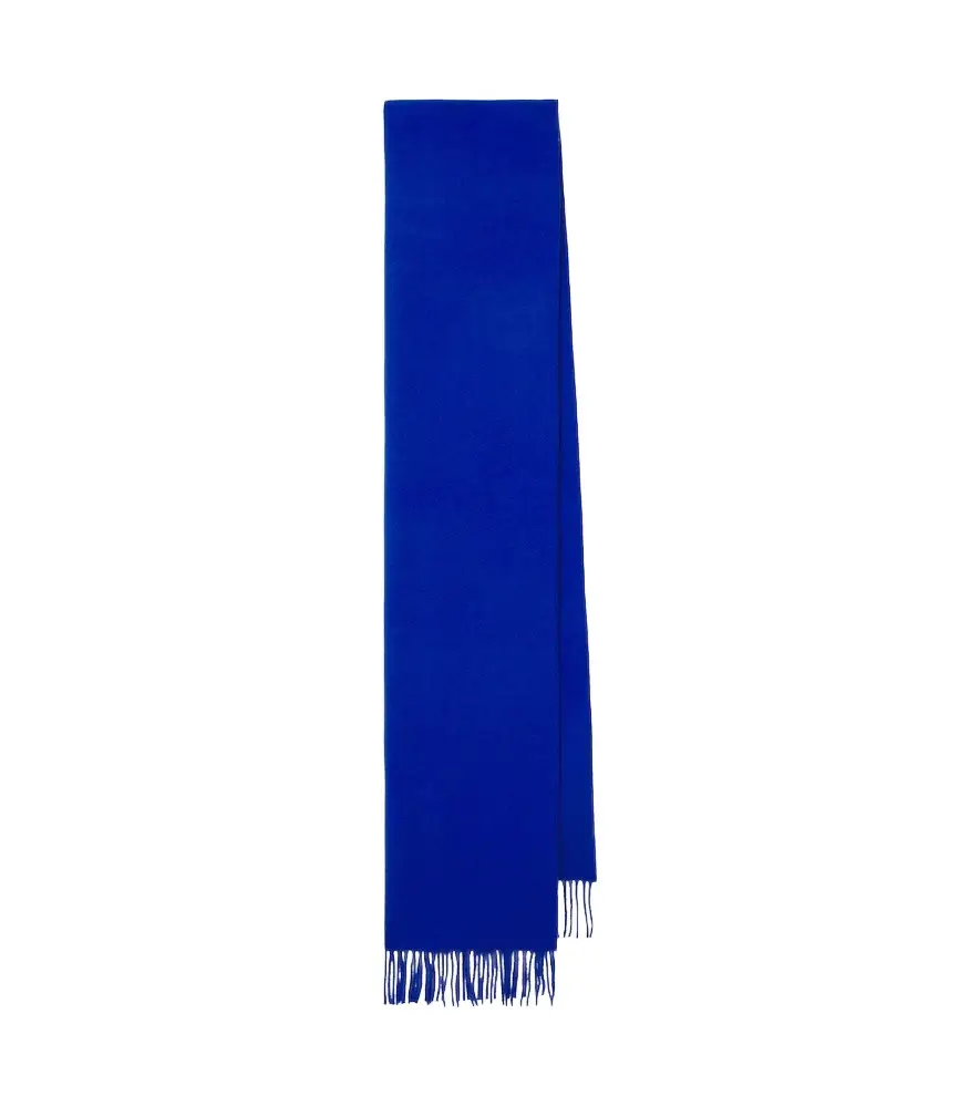 The Frankie Shop Allyson fringed virgin wool scarf