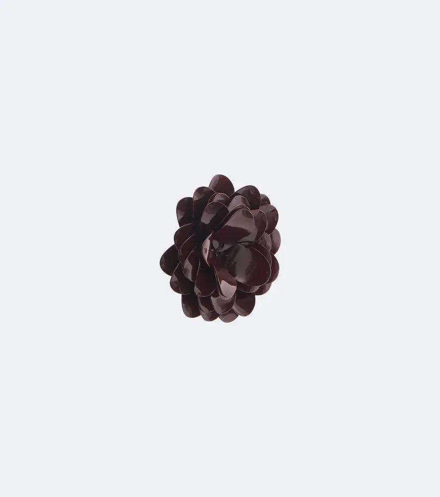 Victoria Beckham Bunched Petal clip-on earrings | Thumbnail 4 Victoria Beckham Bunched Petal clip-on earrings | Thumbnail 4