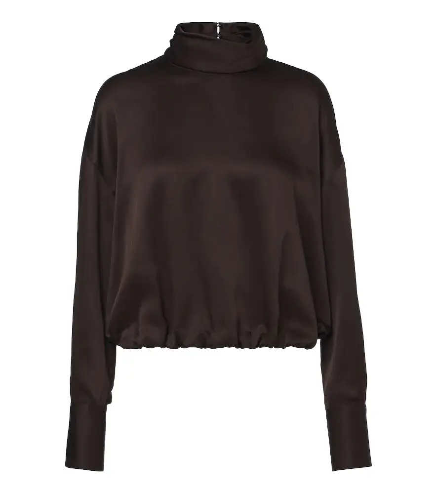 Silk satin top Silk satin top