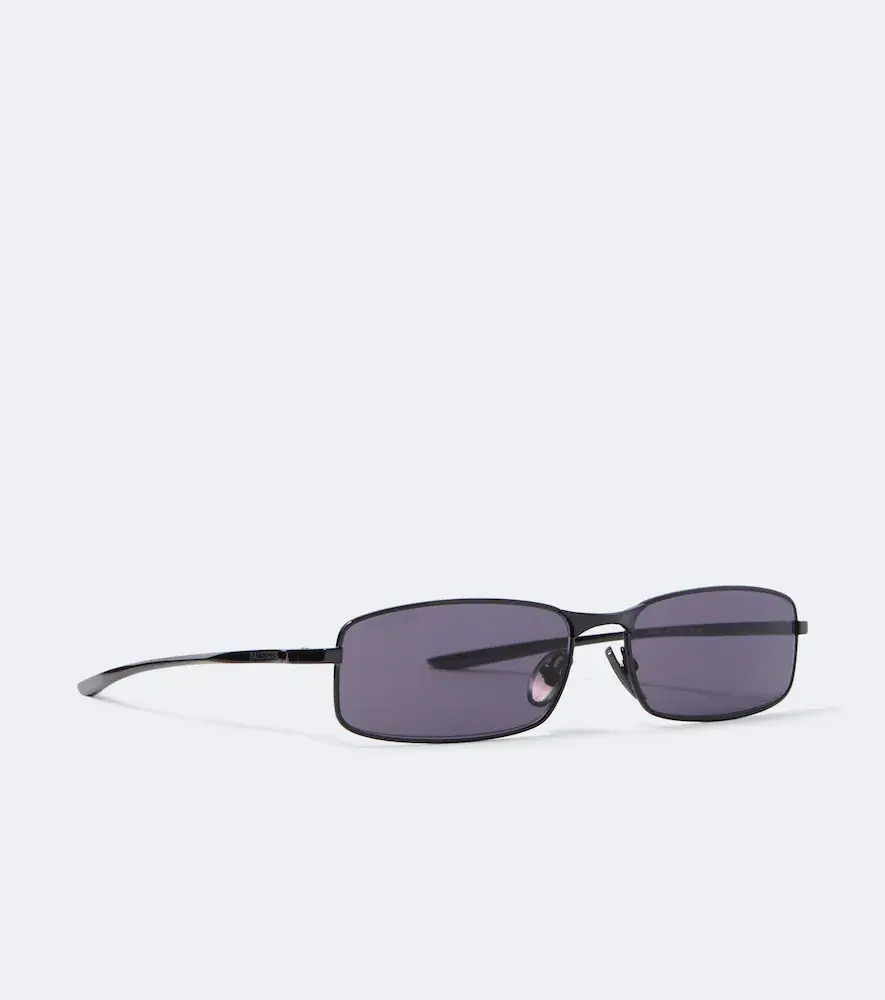 Balenciaga Logo rectangular sunglasses | Thumbnail 4 Balenciaga Logo rectangular sunglasses | Thumbnail 4