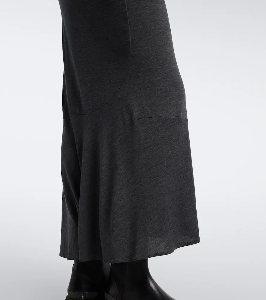 Junya Watanabe Wool jersey maxi skirt | Thumbnail 4 Junya Watanabe Wool jersey maxi skirt | Thumbnail 4