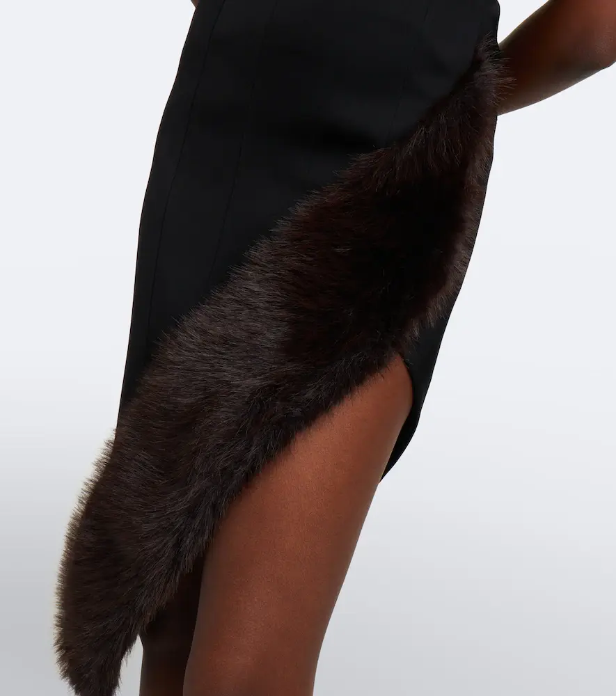 David Koma Asymmetric bustier dress | Thumbnail 2 David Koma Asymmetric bustier dress | Thumbnail 2