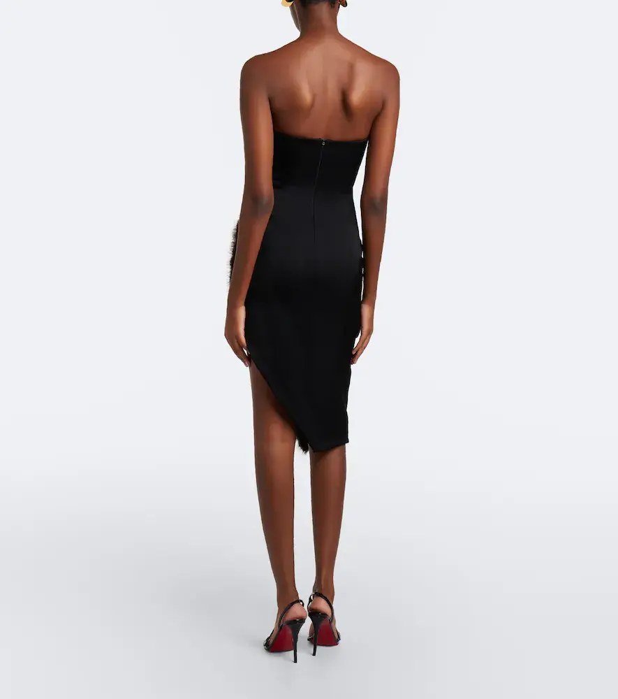 David Koma Asymmetric bustier dress | Thumbnail 3 David Koma Asymmetric bustier dress | Thumbnail 3