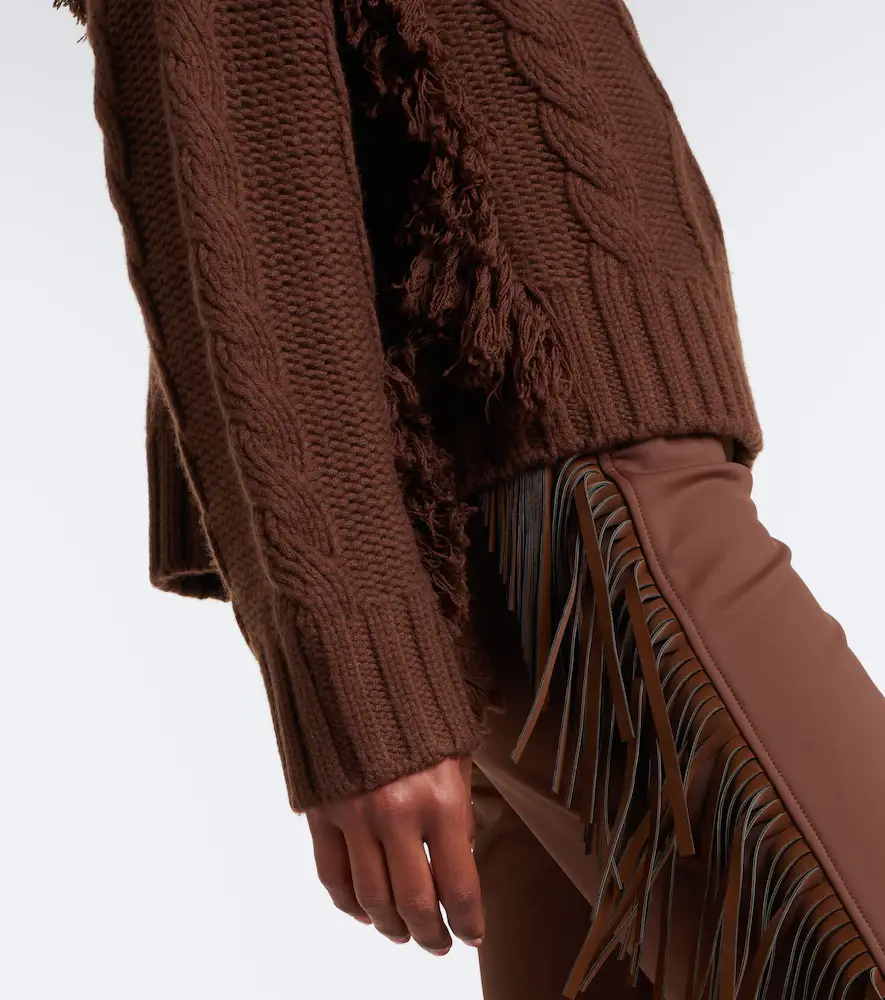 Goldbergh Brit cable-knit fringed wool sweater | Thumbnail 5 Goldbergh Brit cable-knit fringed wool sweater | Thumbnail 5