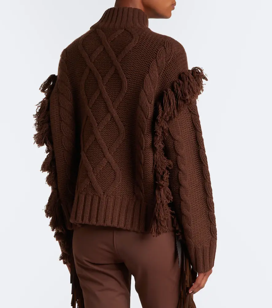 Goldbergh Brit cable-knit fringed wool sweater | Thumbnail 6 Goldbergh Brit cable-knit fringed wool sweater | Thumbnail 6