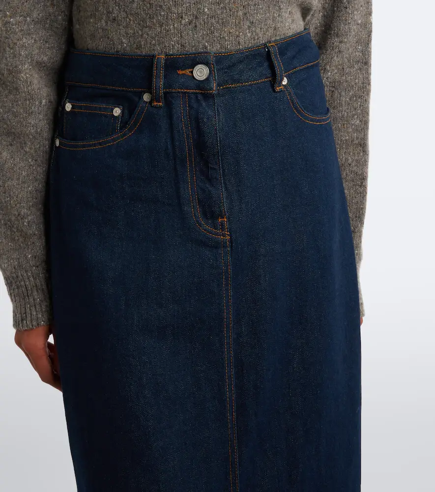 Joseph Alport denim maxi skirt | Thumbnail 5 Joseph Alport denim maxi skirt | Thumbnail 5