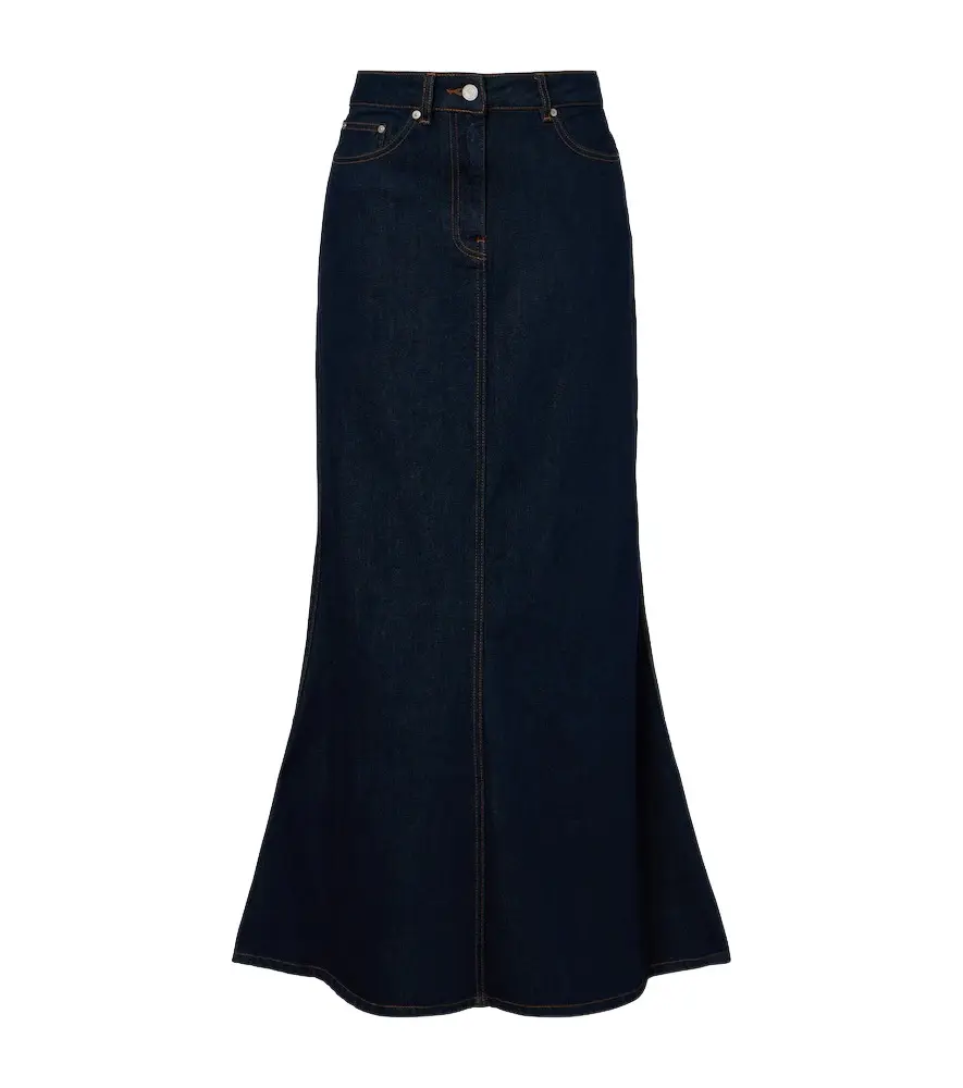 Joseph Alport denim maxi skirt