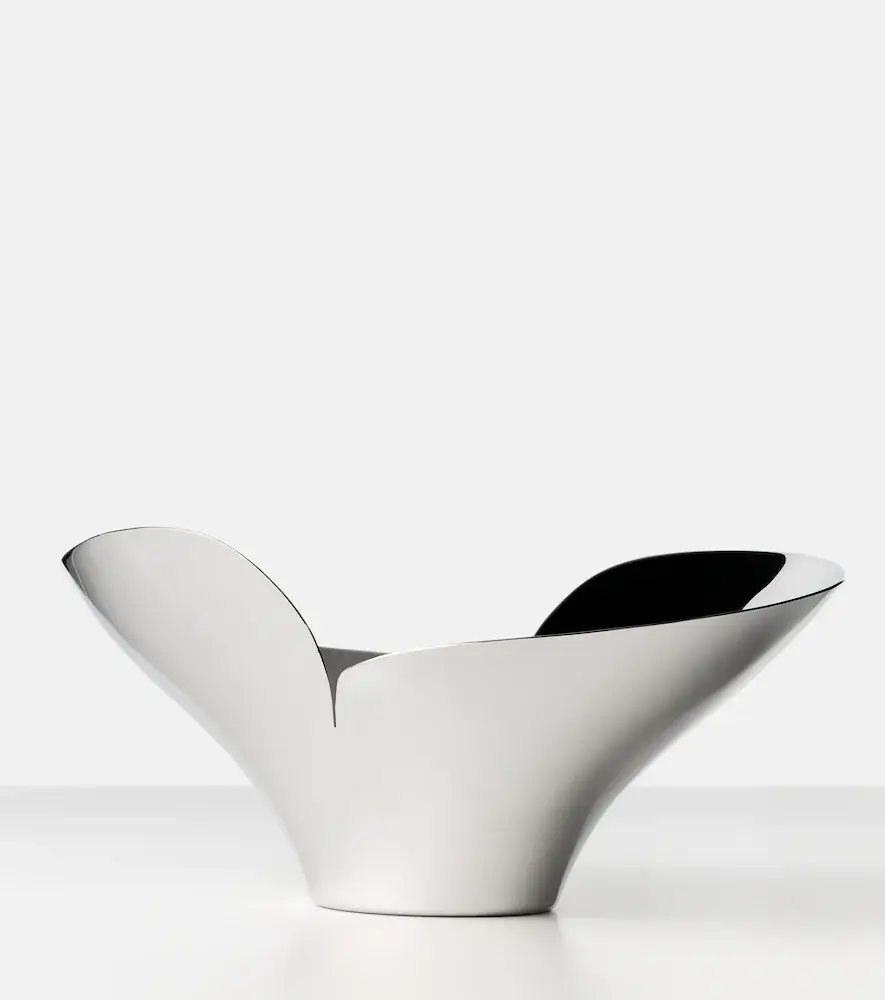 Georg Jensen Bloom stainless steel bowl by Helle Damkjær | Thumbnail 2 Georg Jensen Bloom stainless steel bowl by Helle Damkjær | Thumbnail 2