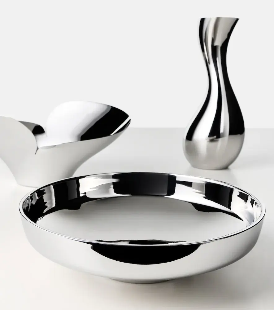 Georg Jensen Koppel stainless steel serving bowl by Henning Koppel | Thumbnail 2 Georg Jensen Koppel stainless steel serving bowl by Henning Koppel | Thumbnail 2