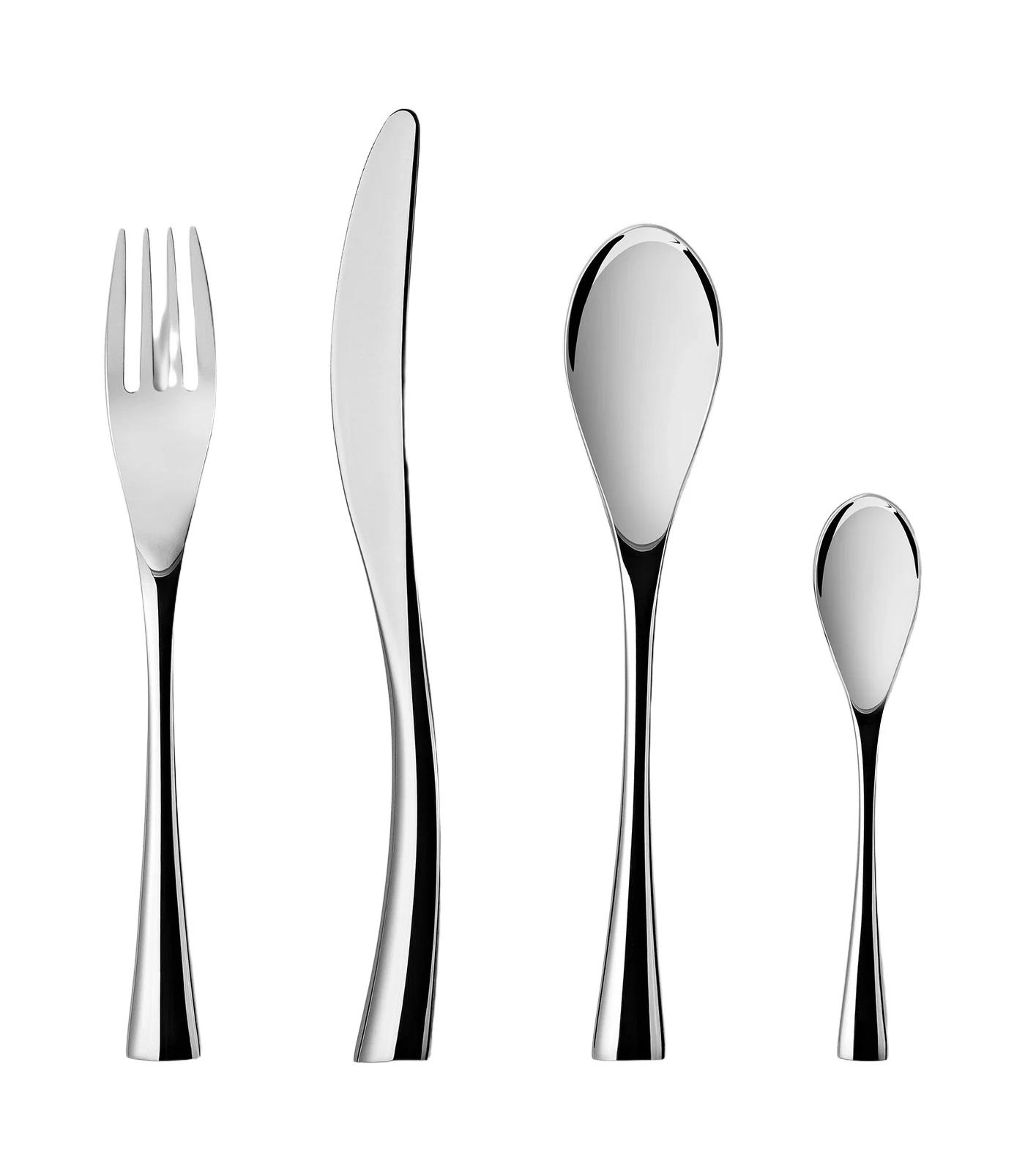Georg Jensen Cobra stainless steel 16-piece cutlery set