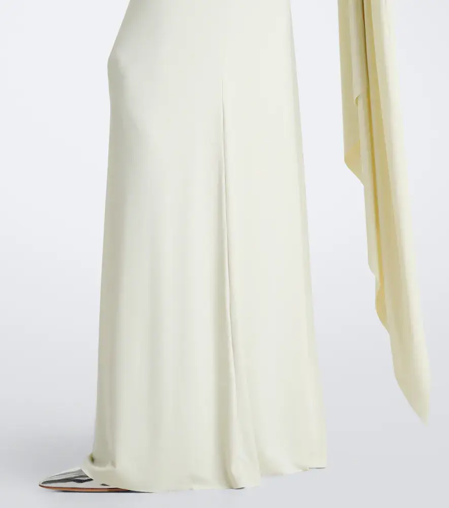 DE LA VALI Draped jersey gown | Thumbnail 3 DE LA VALI Draped jersey gown | Thumbnail 3