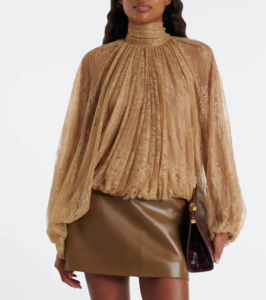 DE LA VALI Elunara lace blouse | Thumbnail 4 DE LA VALI Elunara lace blouse | Thumbnail 4