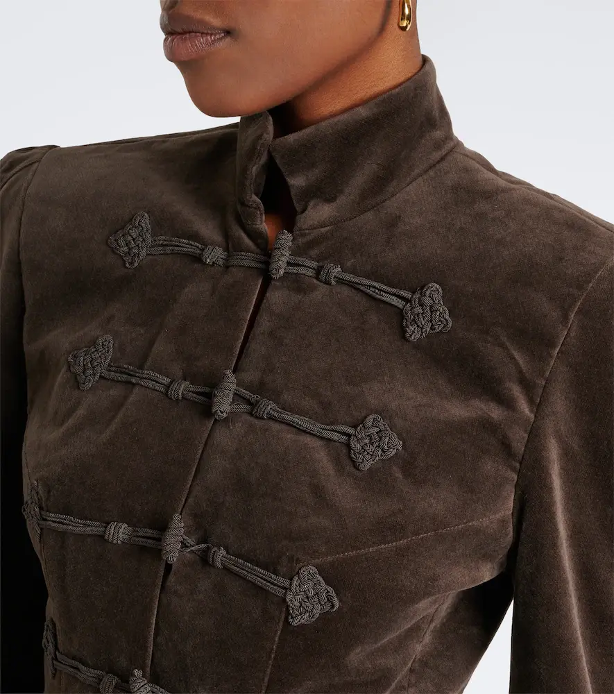 DE LA VALI Vega cotton velvet jacket | Thumbnail 5 DE LA VALI Vega cotton velvet jacket | Thumbnail 5
