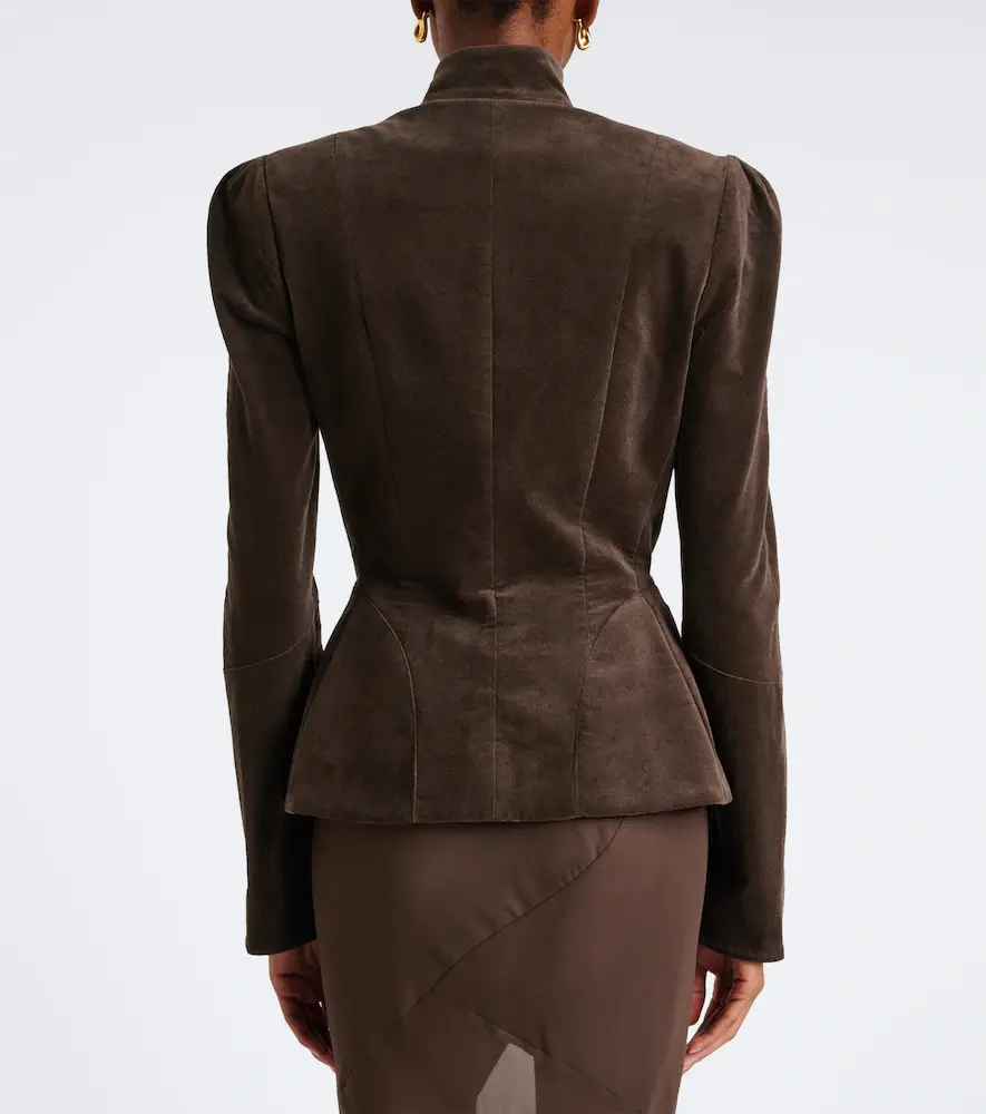 DE LA VALI Vega cotton velvet jacket | Thumbnail 6 DE LA VALI Vega cotton velvet jacket | Thumbnail 6
