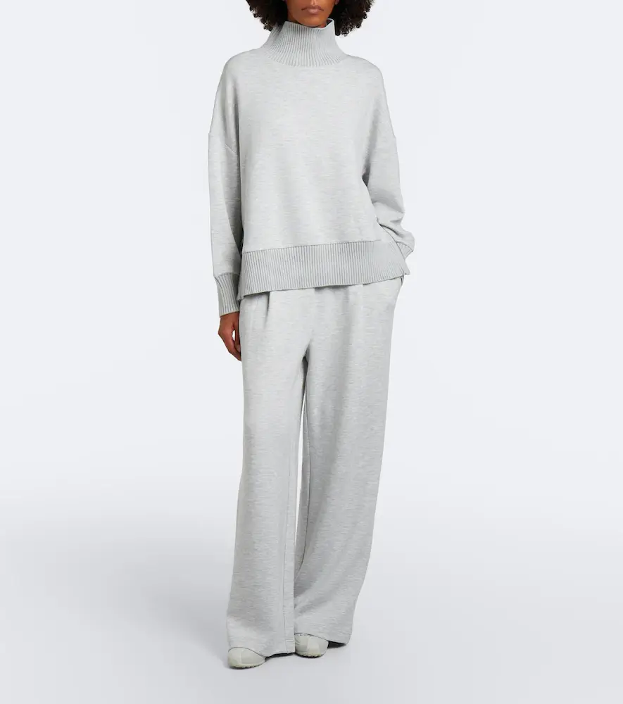 Varley Barker oversized jersey turtleneck sweater | Thumbnail 3 Varley Barker oversized jersey turtleneck sweater | Thumbnail 3