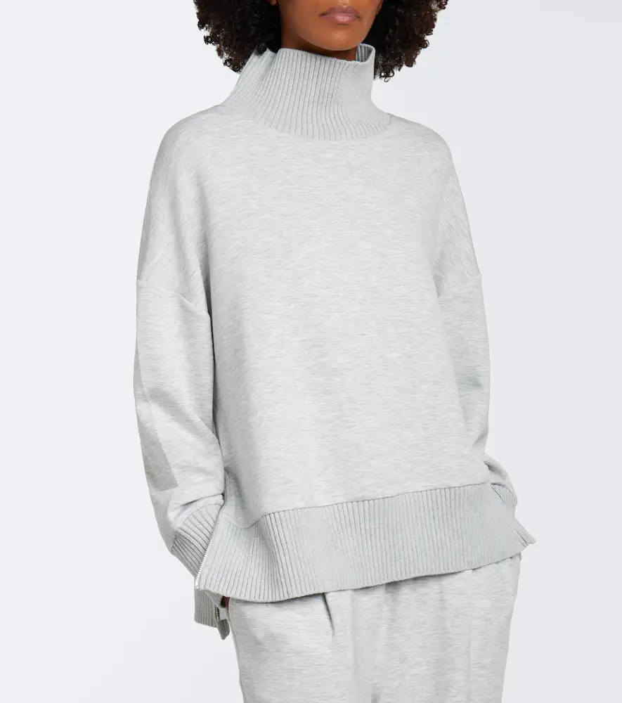 Varley Barker oversized jersey turtleneck sweater | Thumbnail 4 Varley Barker oversized jersey turtleneck sweater | Thumbnail 4