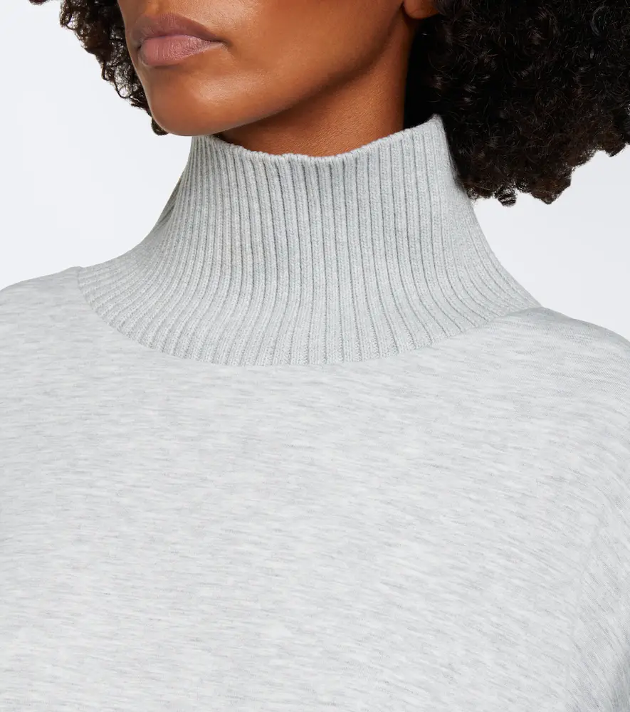 Varley Barker oversized jersey turtleneck sweater | Thumbnail 5 Varley Barker oversized jersey turtleneck sweater | Thumbnail 5