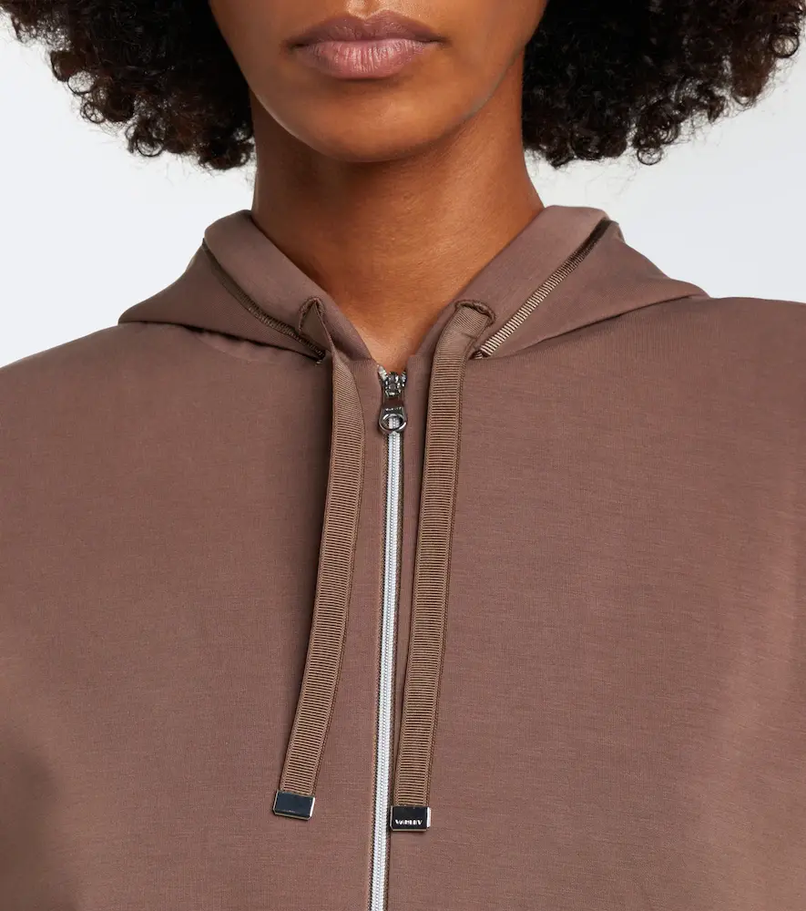 Varley Jorgie jersey zip-up hoodie | Thumbnail 3