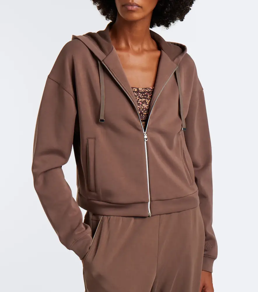 Varley Jorgie jersey zip-up hoodie | Thumbnail 6