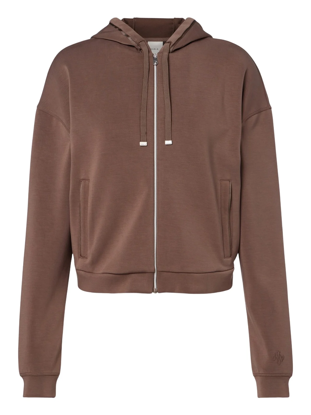 Jorgie jersey zip-up hoodie Jorgie jersey zip-up hoodie