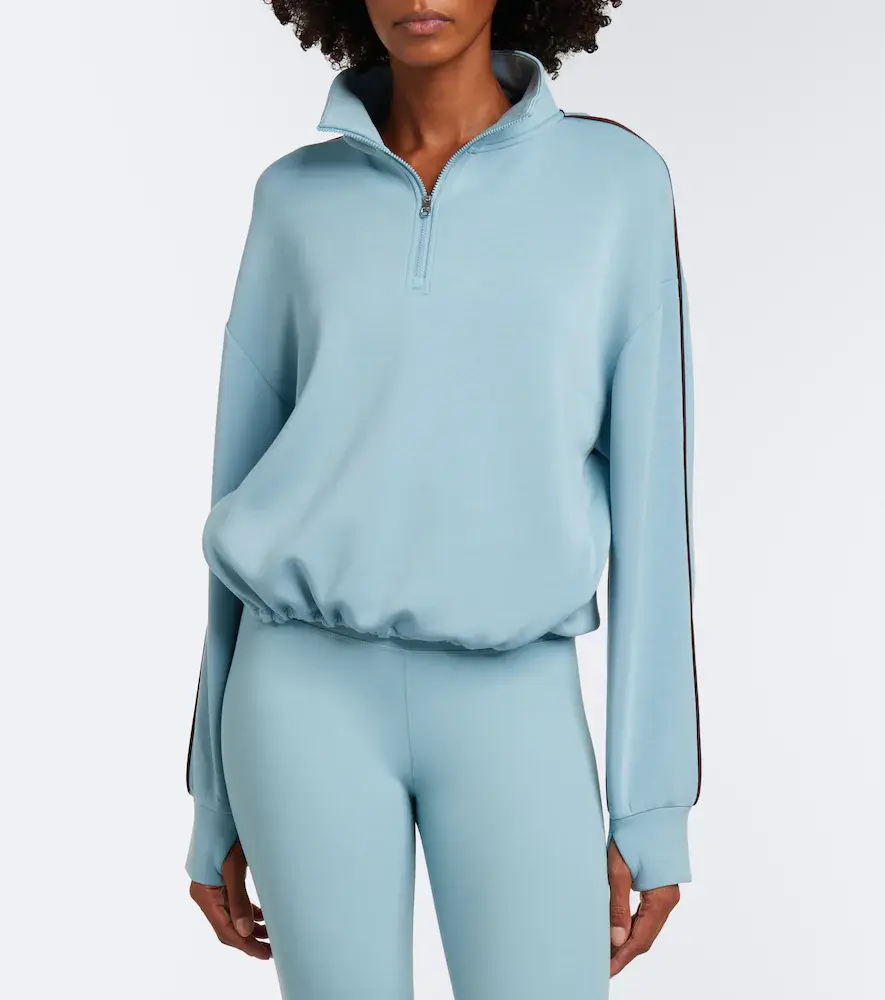 Varley Sian jersey half-zip sweatshirt | Thumbnail 5