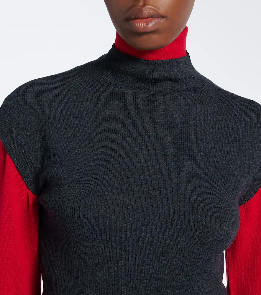 Jardin des Orangers Ribbed-knit virgin wool top | Thumbnail 5 Jardin des Orangers Ribbed-knit virgin wool top | Thumbnail 5