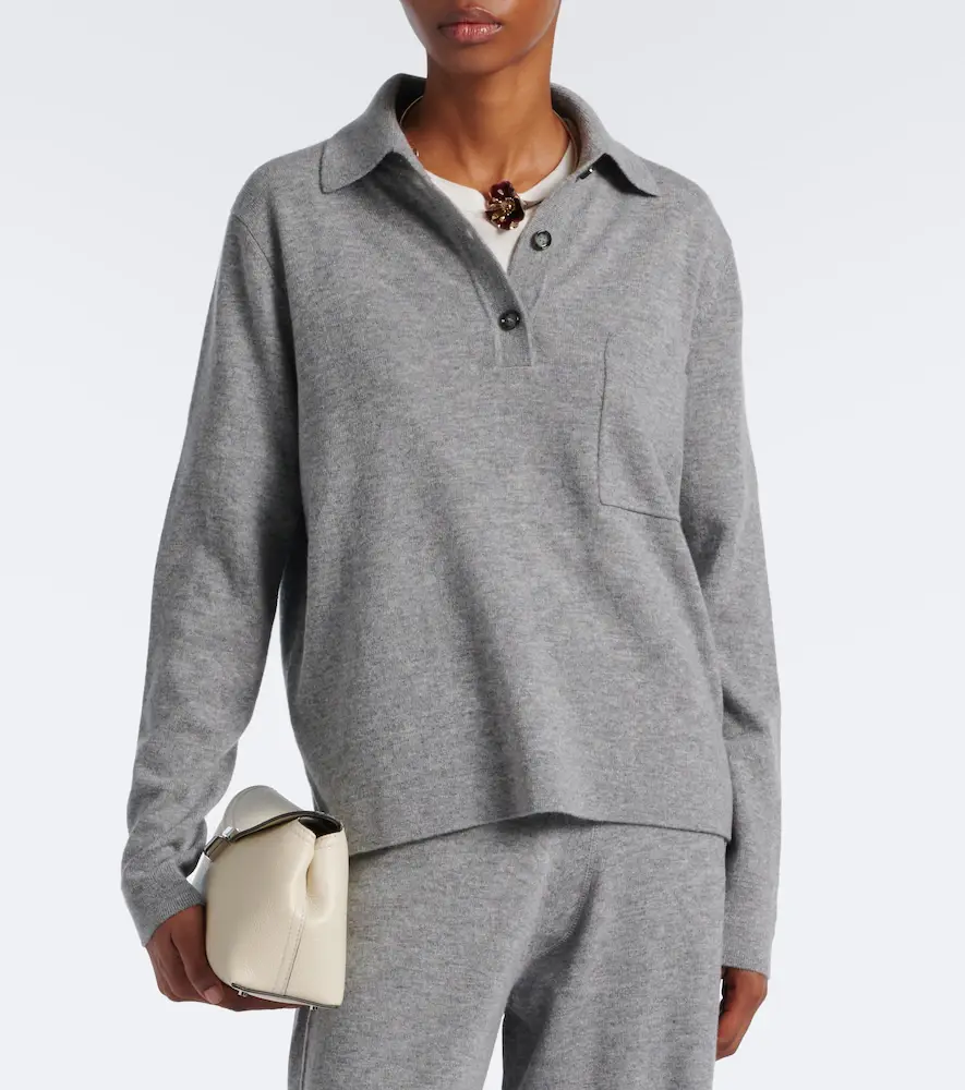 Jardin des Orangers Wool and cashmere polo sweater | Thumbnail 2