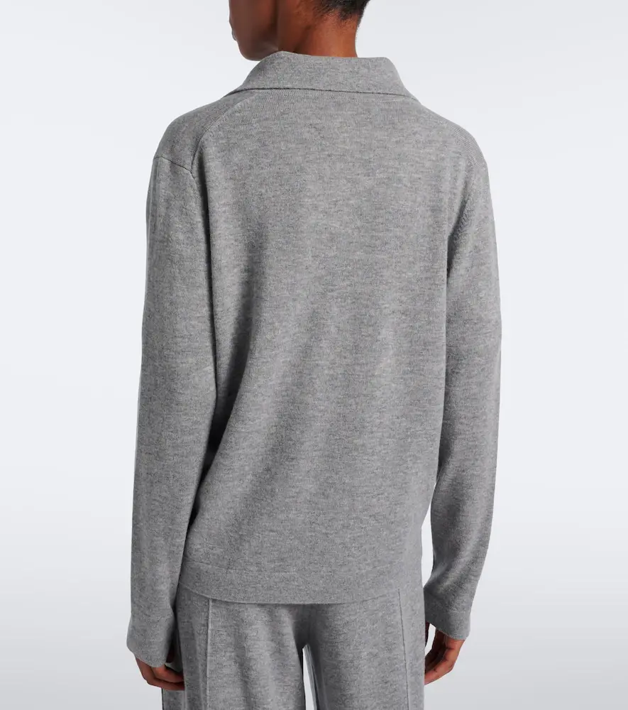 Jardin des Orangers Wool and cashmere polo sweater | Thumbnail 4