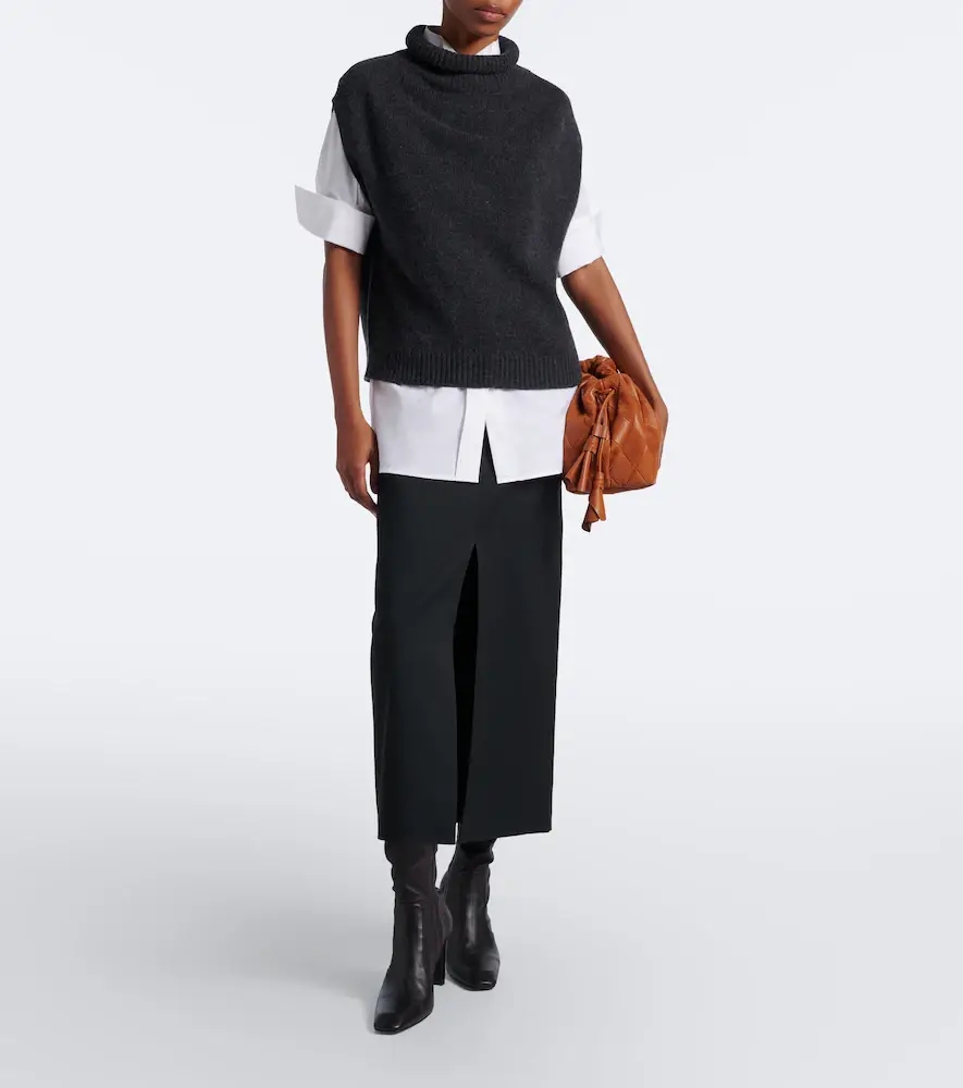 Jardin des Orangers Wool and cashmere turtleneck sweater vest | Thumbnail 4 Jardin des Orangers Wool and cashmere turtleneck sweater vest | Thumbnail 4