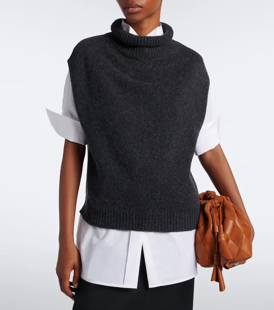 Jardin des Orangers Wool and cashmere turtleneck sweater vest | Thumbnail 5 Jardin des Orangers Wool and cashmere turtleneck sweater vest | Thumbnail 5