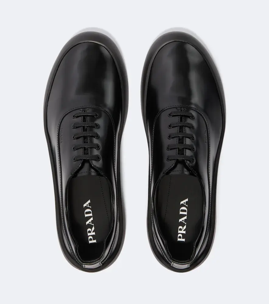 Prada Leather sneakers | Thumbnail 3 Prada Leather sneakers | Thumbnail 3
