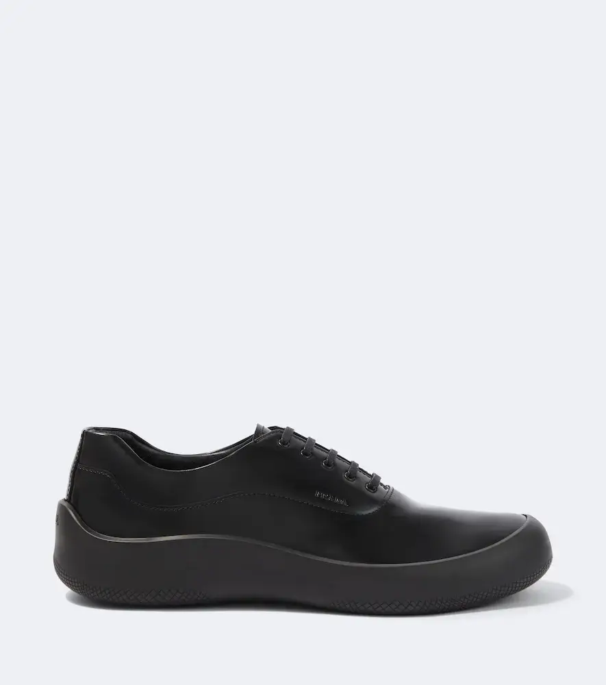 Prada Leather sneakers | Thumbnail 5 Prada Leather sneakers | Thumbnail 5