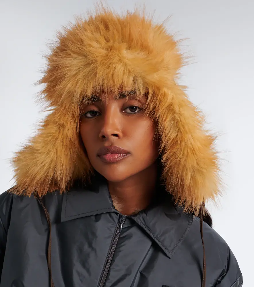 Miu Miu Technical aviator hat | Thumbnail 5