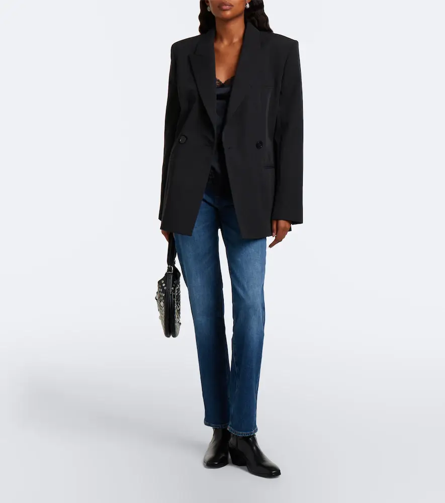 7 For All Mankind High-rise straight jeans | Thumbnail 6 7 For All Mankind High-rise straight jeans | Thumbnail 6