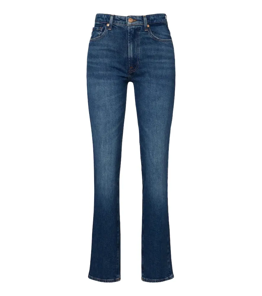 High-rise straight jeans High-rise straight jeans