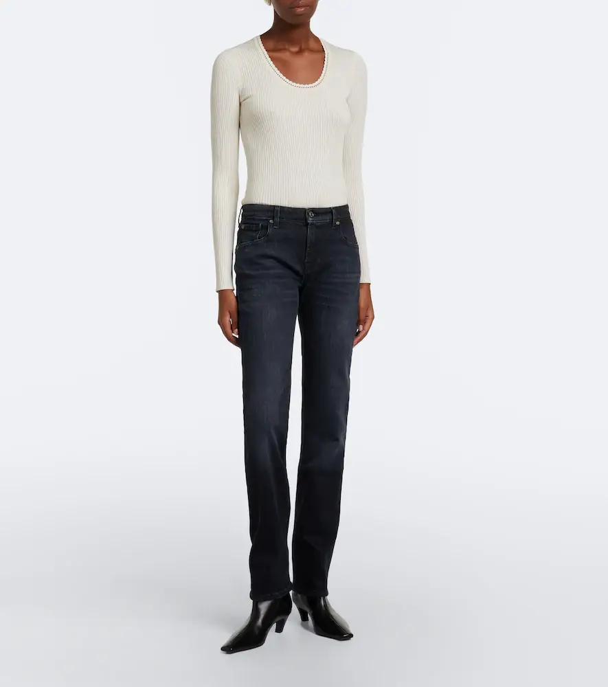 7 For All Mankind Faded slim jeans | Thumbnail 2 7 For All Mankind Faded slim jeans | Thumbnail 2