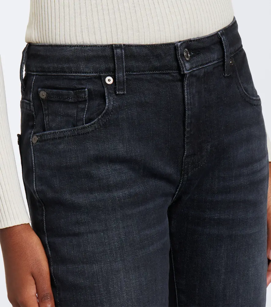7 For All Mankind Faded slim jeans | Thumbnail 3 7 For All Mankind Faded slim jeans | Thumbnail 3